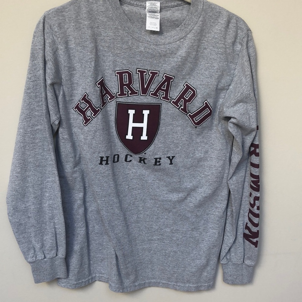 Harvard Hockey Long Sleeve T-Shirt